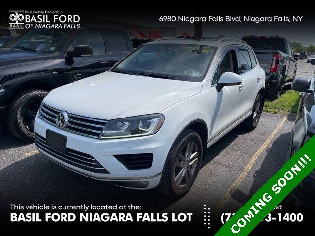 used 2016 Volkswagen Touareg car, priced at $16,990