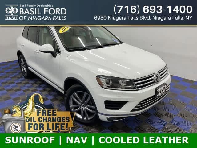 used 2016 Volkswagen Touareg car, priced at $13,990