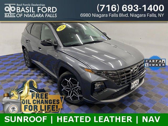 used 2024 Hyundai TUCSON Hybrid car, priced at $28,850