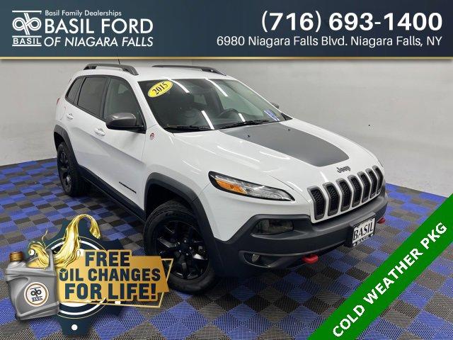used 2015 Jeep Cherokee car, priced at $13,750