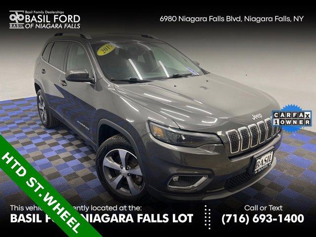 used 2019 Jeep Cherokee car, priced at $19,650