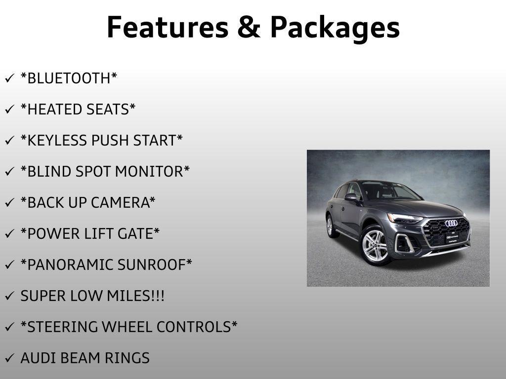 used 2024 Audi Q5 e car, priced at $42,999