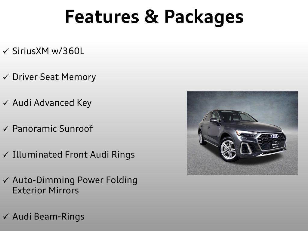 used 2024 Audi Q5 e car, priced at $42,999