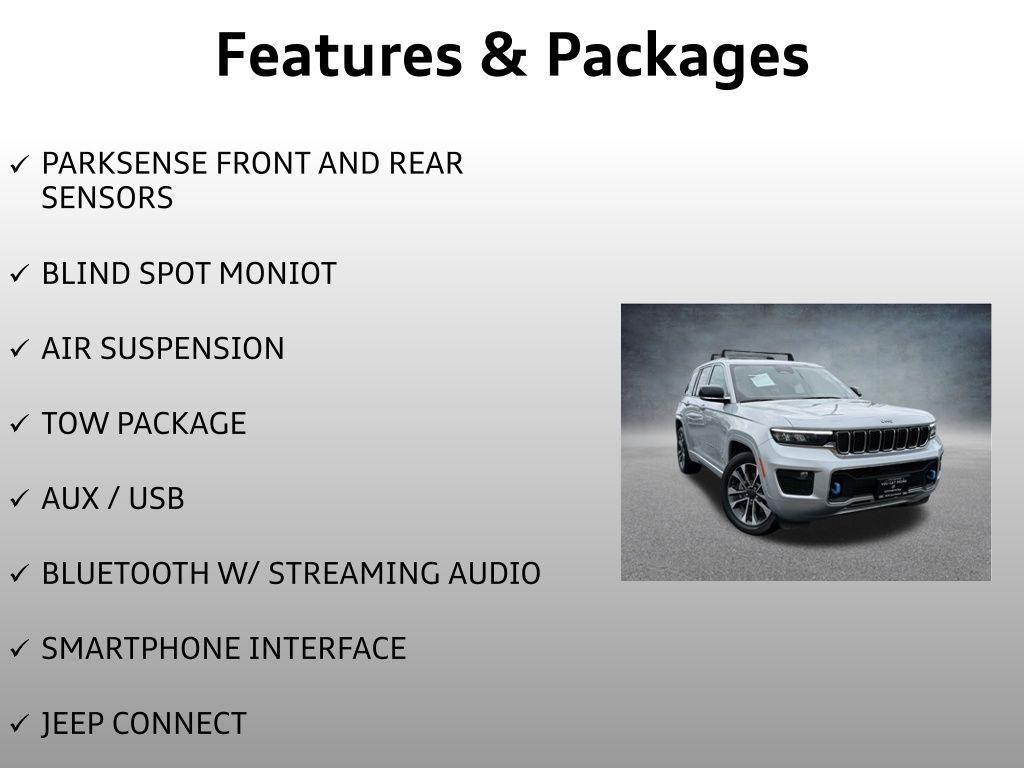 used 2024 Jeep Grand Cherokee 4xe car, priced at $44,999