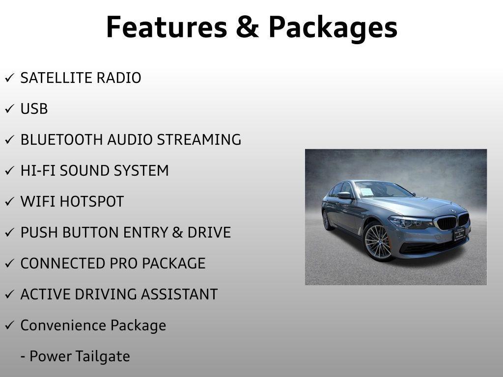 used 2020 BMW 530 car, priced at $27,199