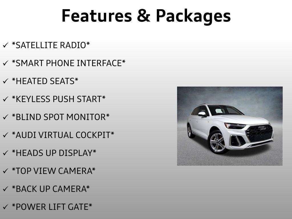 used 2024 Audi Q5 e car, priced at $53,999