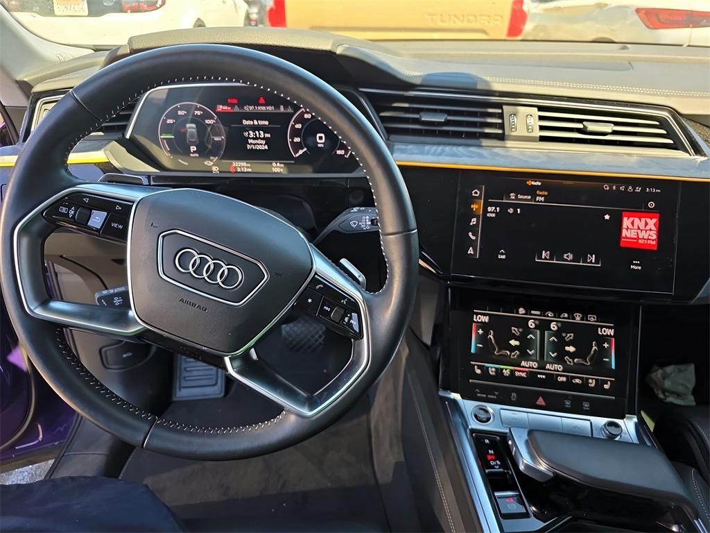 used 2021 Audi e-tron car, priced at $34,999