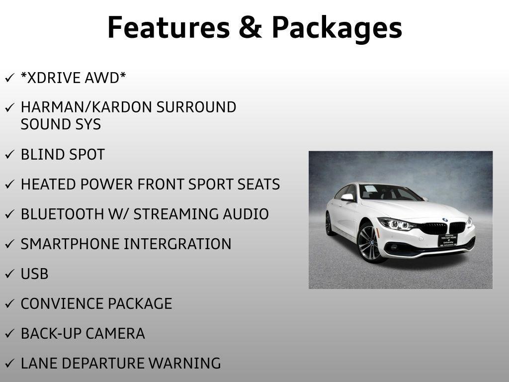 used 2020 BMW 430 Gran Coupe car, priced at $22,499