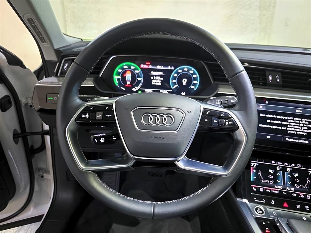 used 2024 Audi Q8 e-tron car, priced at $52,999
