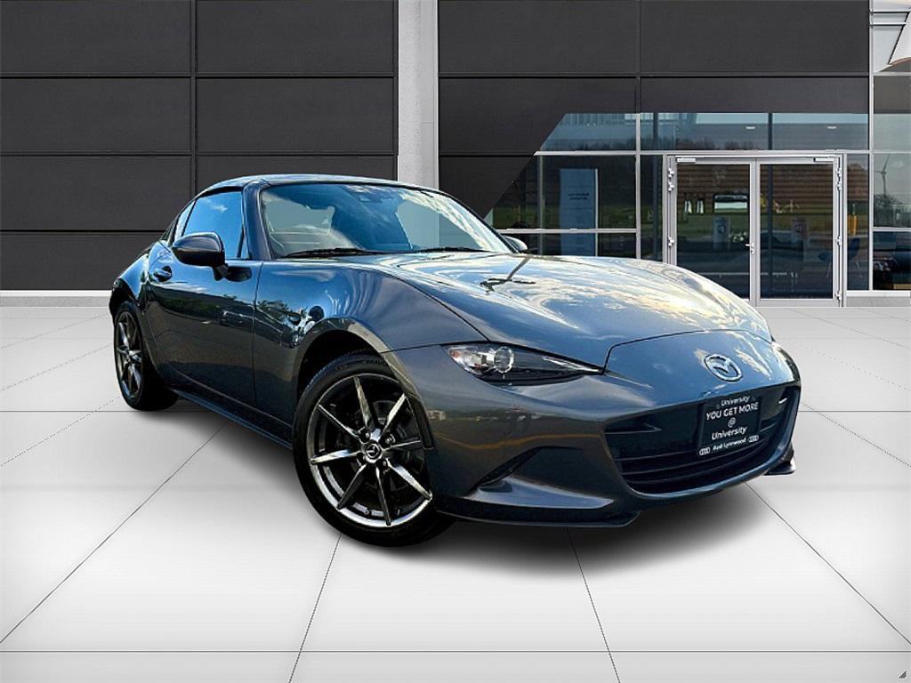 used 2018 Mazda MX-5 Miata RF car, priced at $23,499
