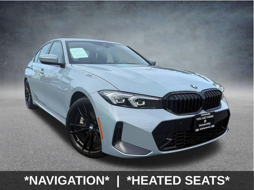 used 2024 BMW 330 car, priced at $40,499