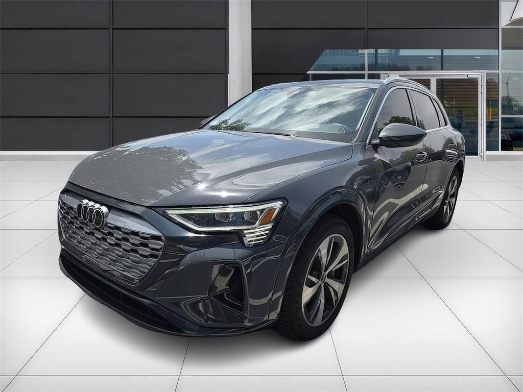 used 2024 Audi Q8 e-tron car, priced at $50,999