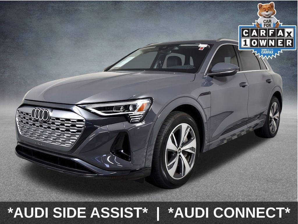 used 2024 Audi Q8 e-tron car, priced at $37,499