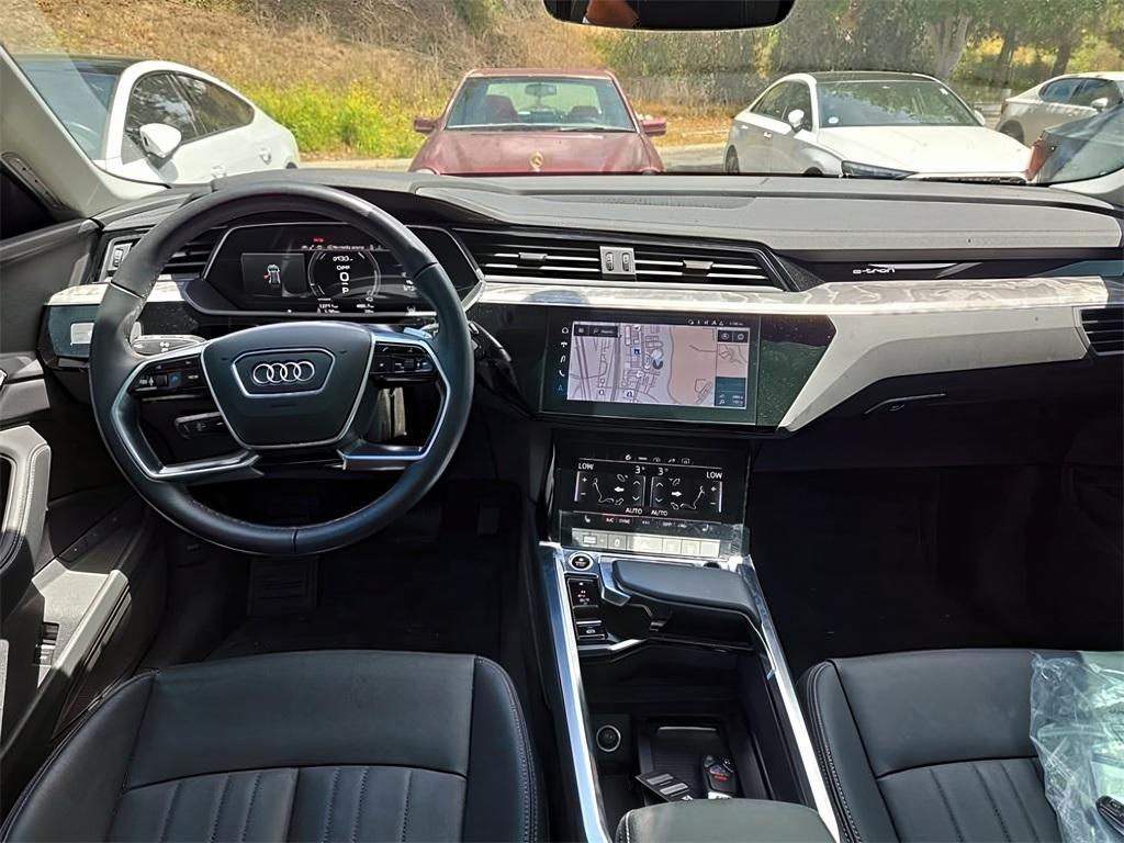 used 2024 Audi Q8 e-tron car, priced at $50,999