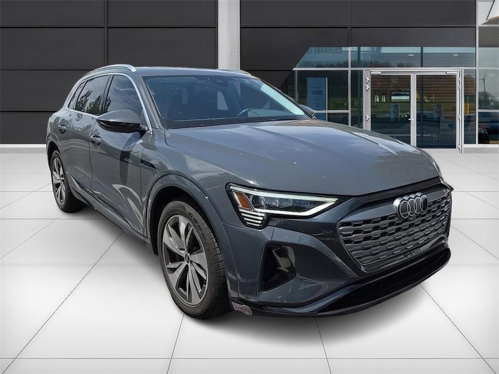 used 2024 Audi Q8 e-tron car, priced at $50,999