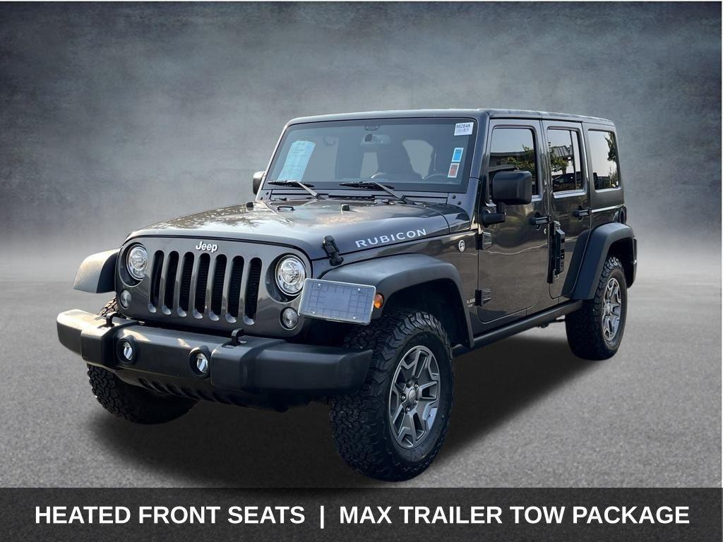 used 2017 Jeep Wrangler Unlimited car, priced at $26,399