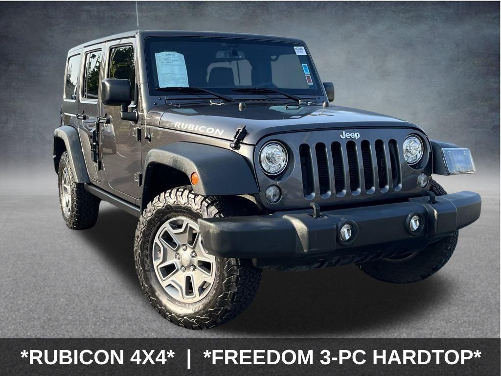 used 2017 Jeep Wrangler Unlimited car, priced at $26,399