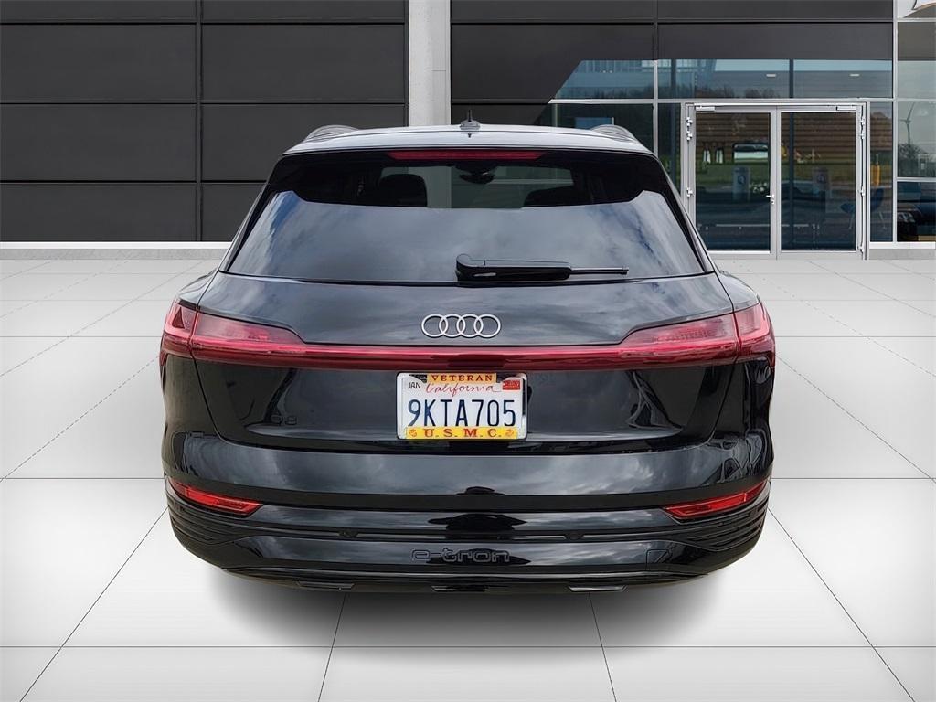 used 2024 Audi Q8 e-tron car, priced at $61,999