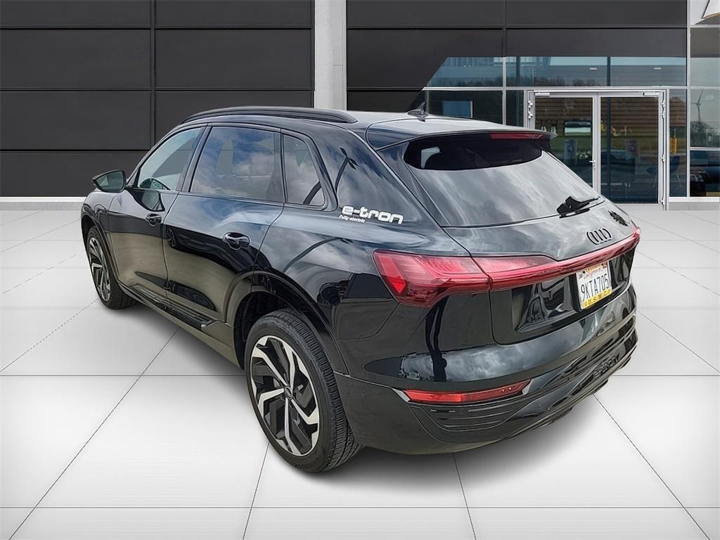 used 2024 Audi Q8 e-tron car, priced at $61,999