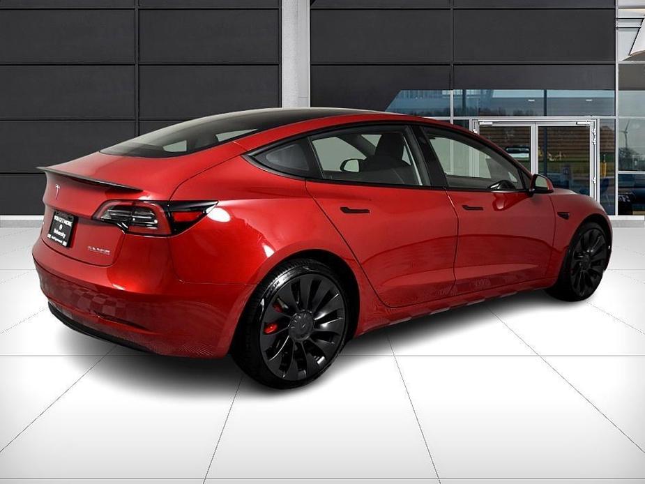 used 2023 Tesla Model 3 car, priced at $36,499