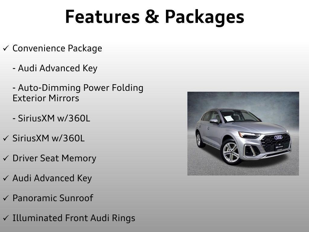 used 2024 Audi Q5 e car, priced at $42,999