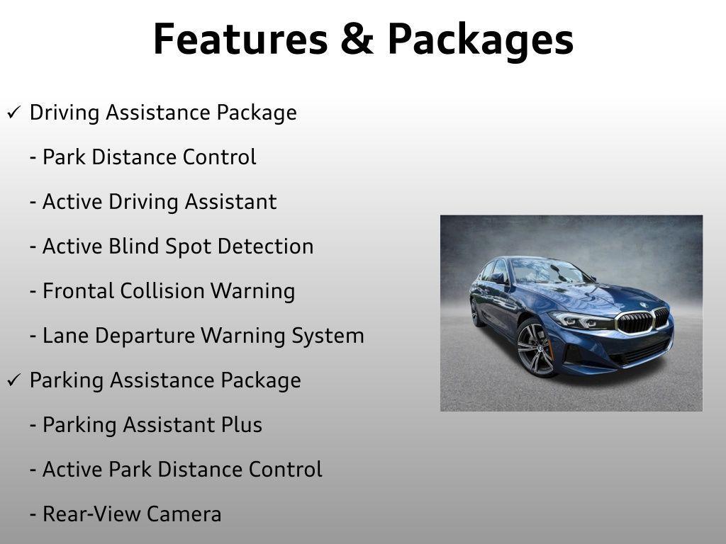used 2024 BMW 330 car, priced at $33,499