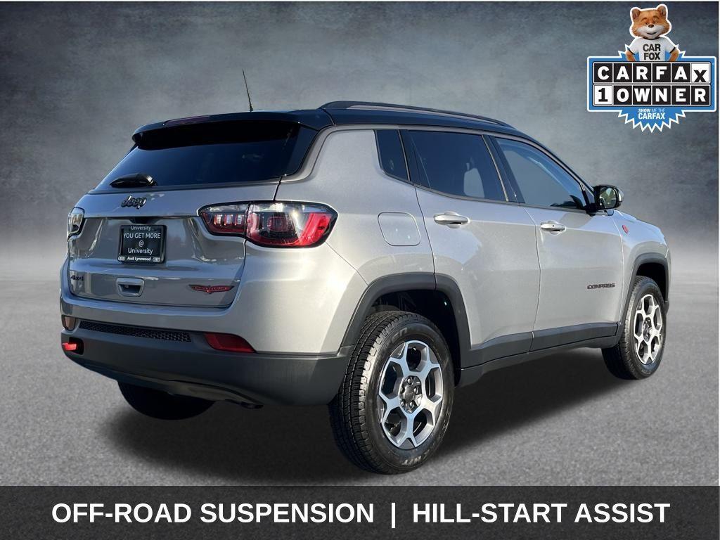 used 2022 Jeep Compass car, priced at $23,399
