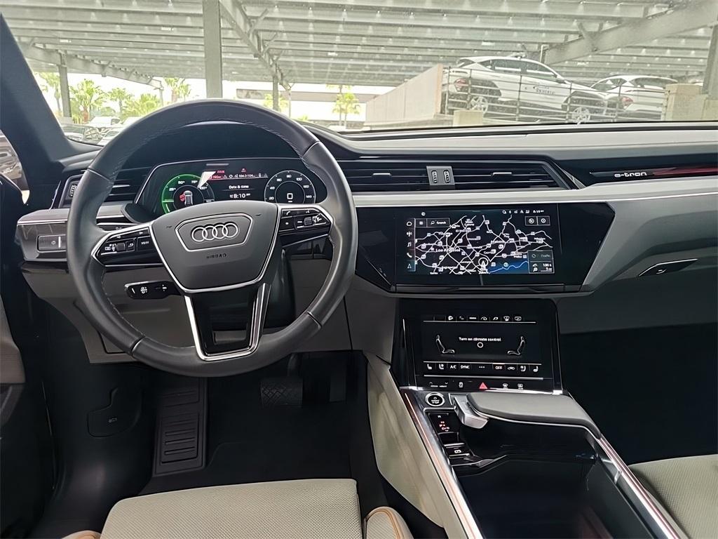 used 2024 Audi Q8 e-tron car, priced at $62,999