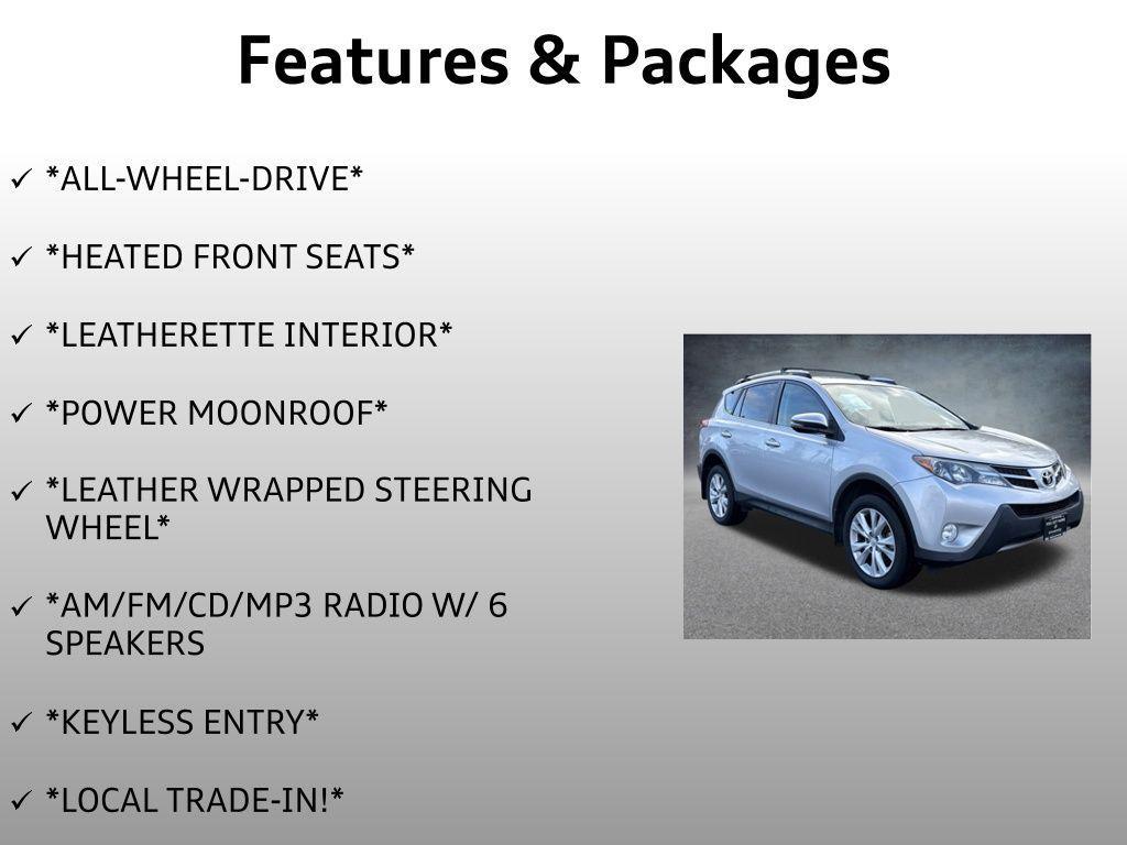 used 2013 Toyota RAV4 car, priced at $15,499