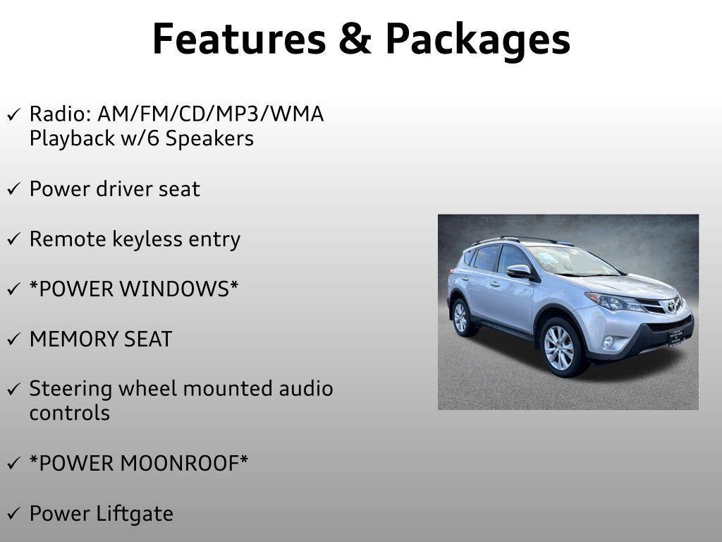 used 2013 Toyota RAV4 car, priced at $15,499