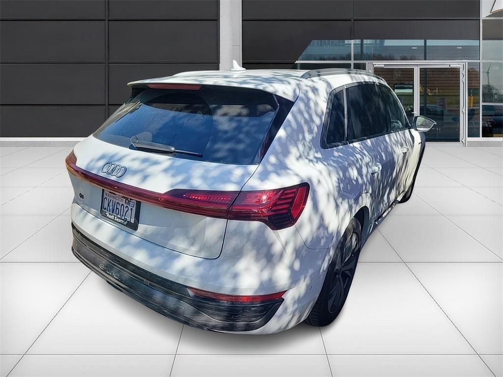 used 2024 Audi Q8 e-tron car, priced at $58,999