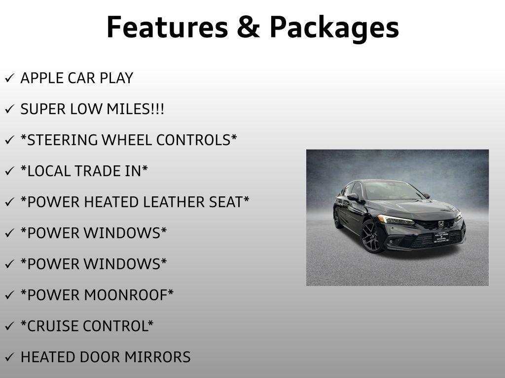 used 2023 Honda Civic car, priced at $28,999