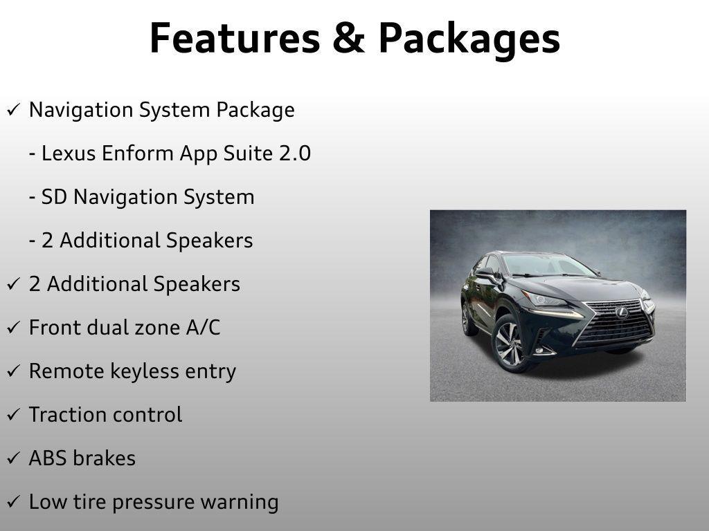 used 2018 Lexus NX 300 car, priced at $24,999