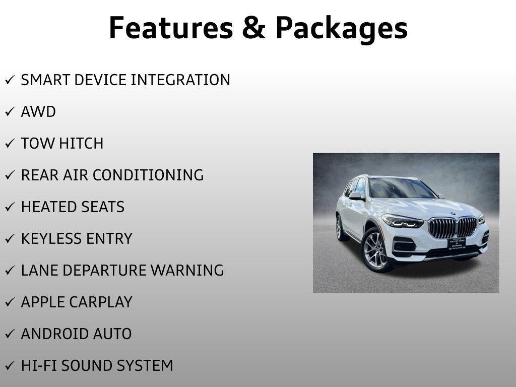 used 2022 BMW X5 car, priced at $46,299