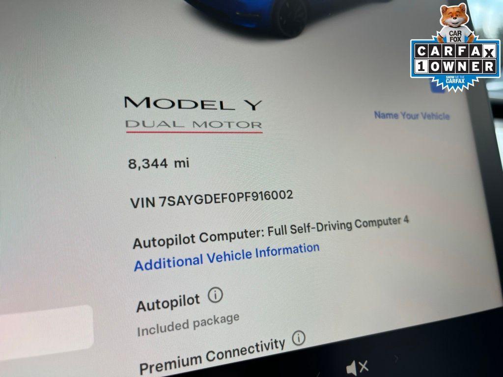 used 2023 Tesla Model Y car, priced at $36,699
