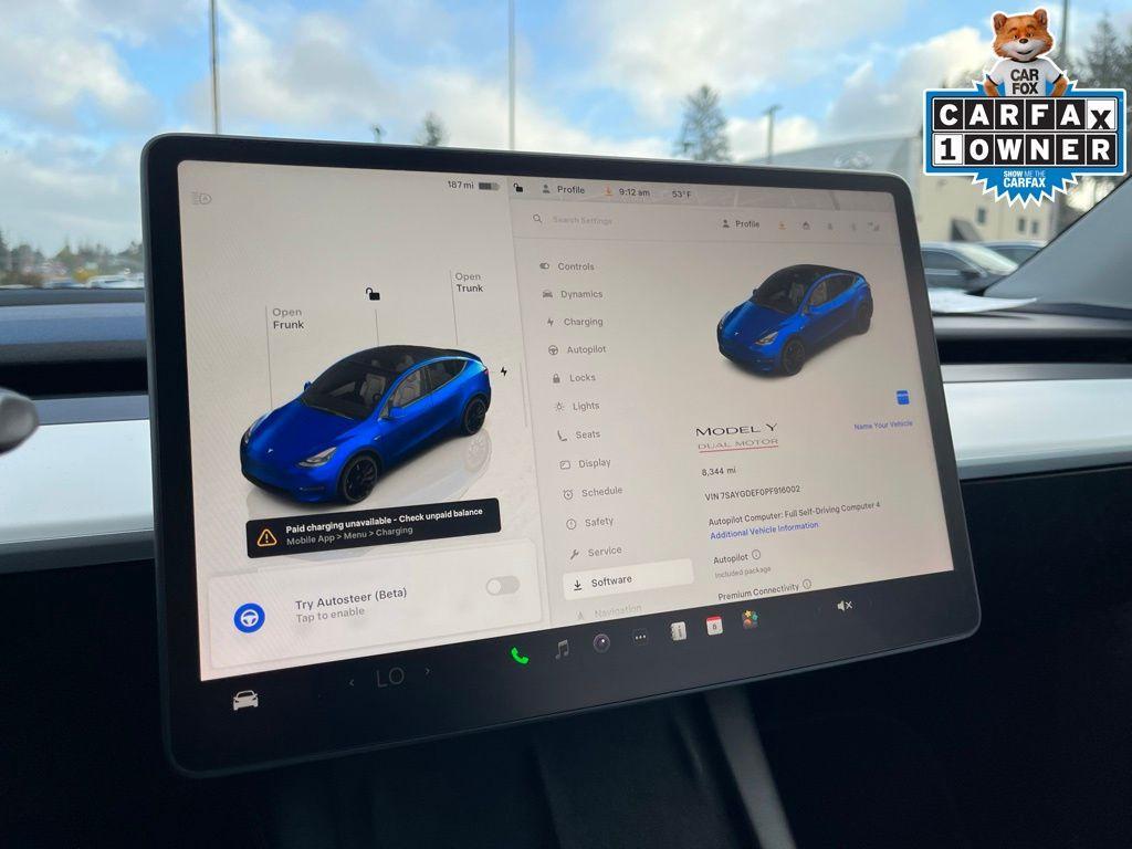 used 2023 Tesla Model Y car, priced at $36,699