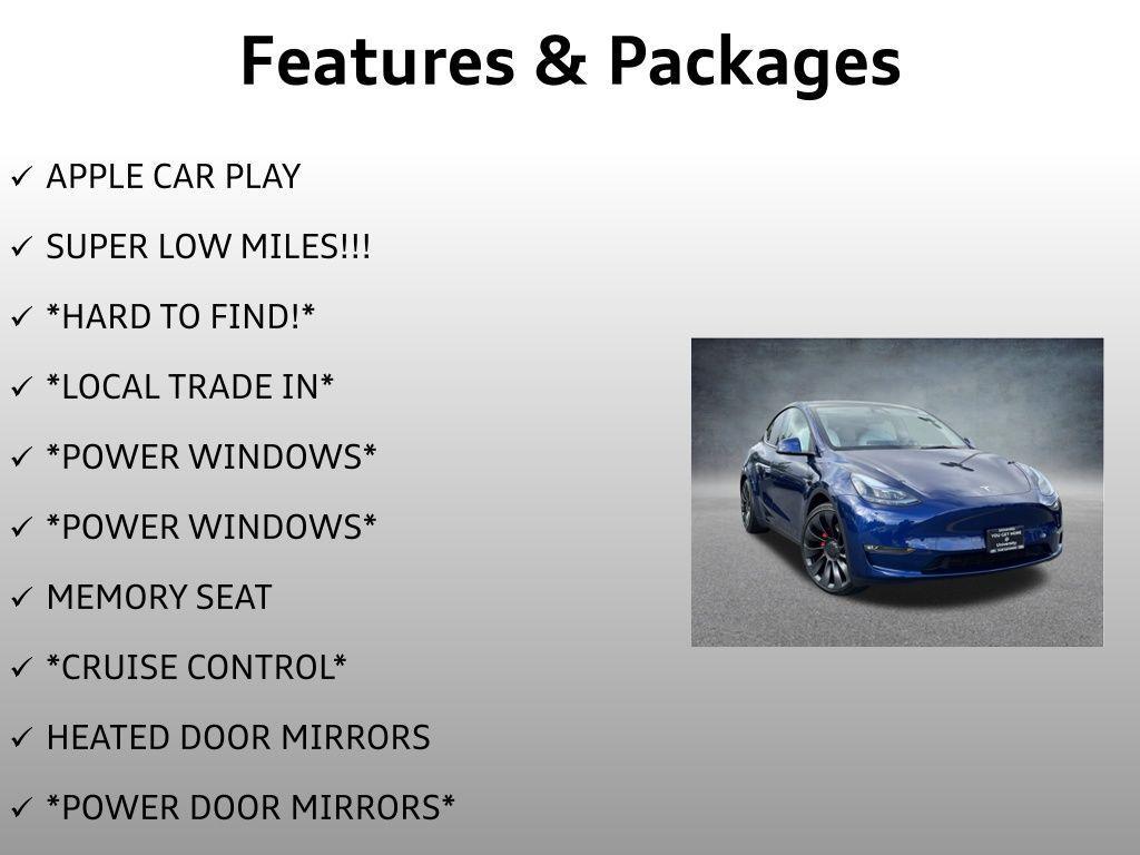 used 2023 Tesla Model Y car, priced at $36,699