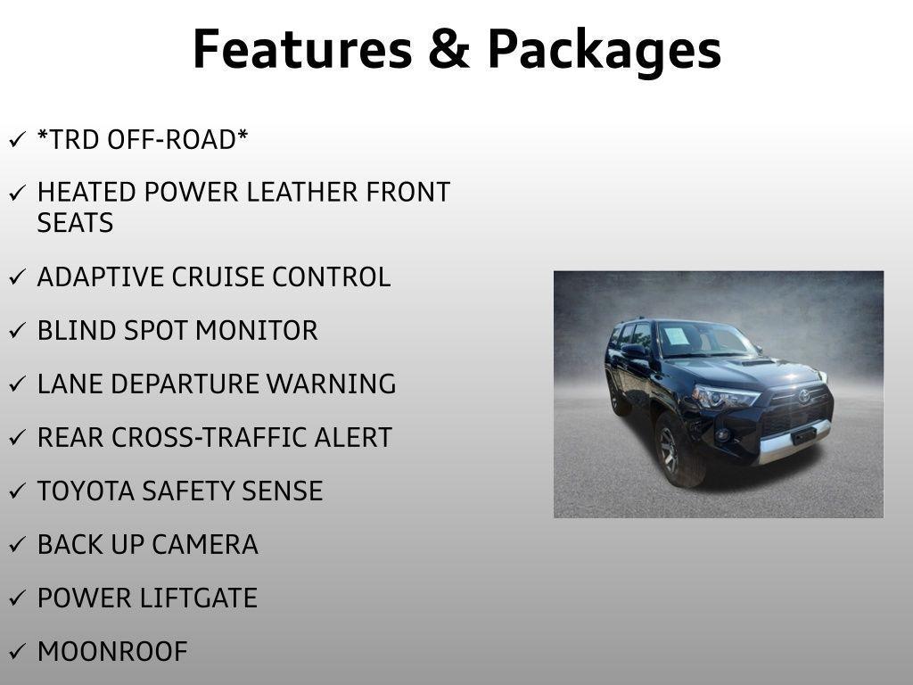 used 2024 Toyota 4Runner car, priced at $52,499