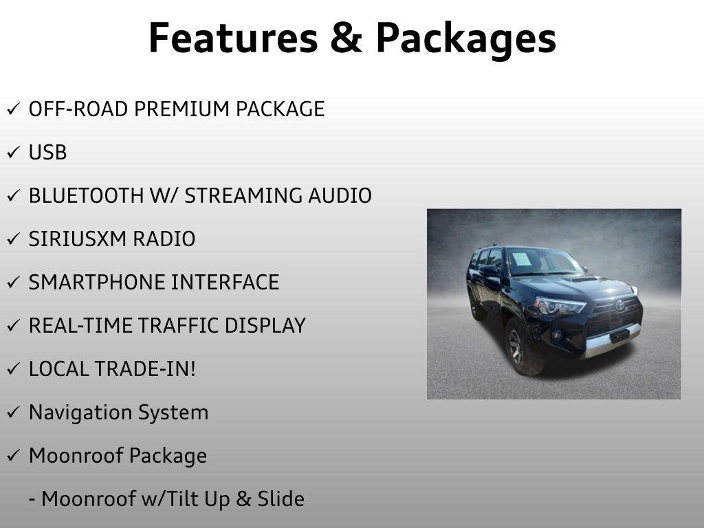 used 2024 Toyota 4Runner car, priced at $52,499