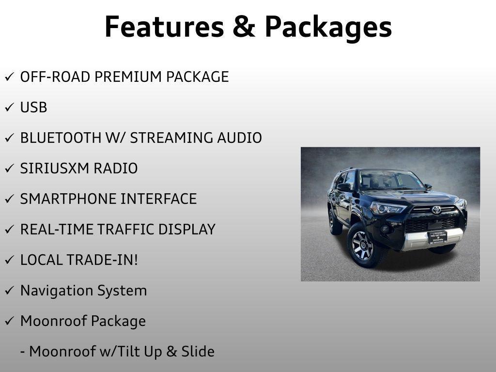 used 2024 Toyota 4Runner car, priced at $47,699