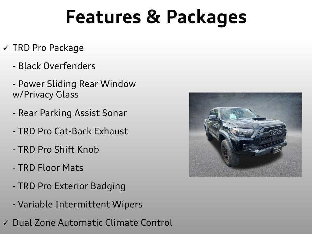used 2019 Toyota Tacoma car, priced at $40,999