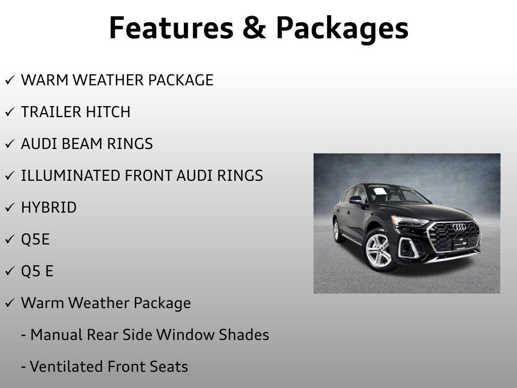 used 2024 Audi Q5 e car, priced at $47,499