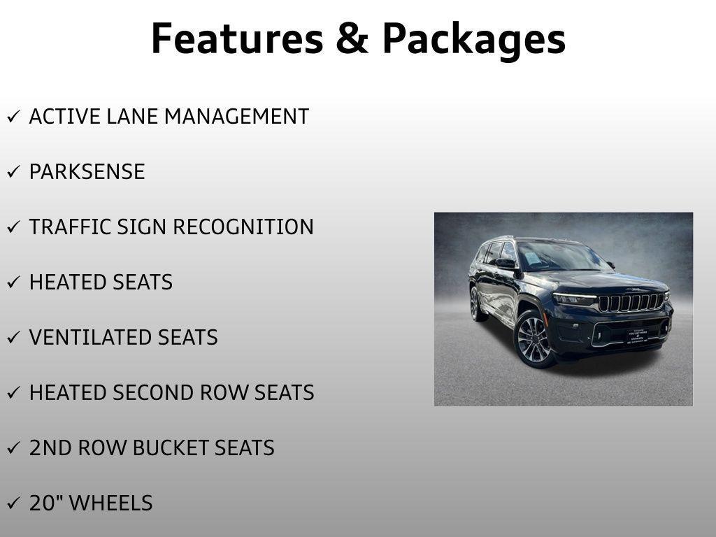 used 2023 Jeep Grand Cherokee L car, priced at $39,999