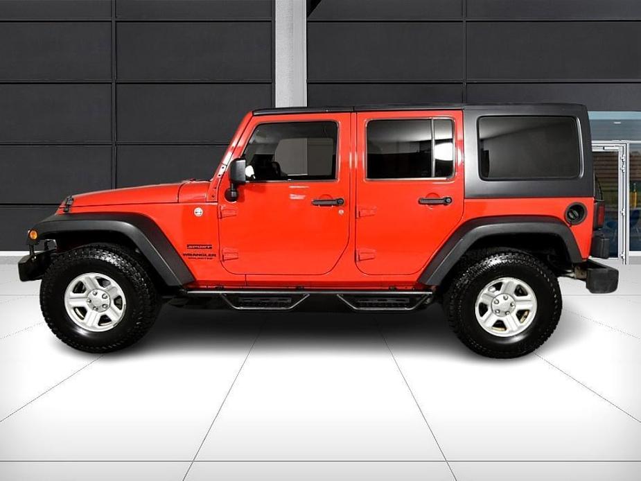 used 2015 Jeep Wrangler Unlimited car, priced at $21,499