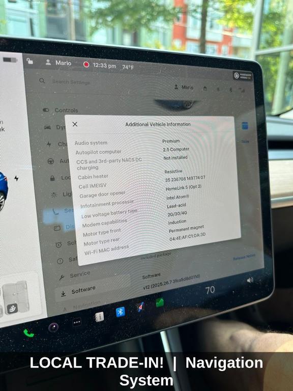 used 2018 Tesla Model 3 car, priced at $26,499