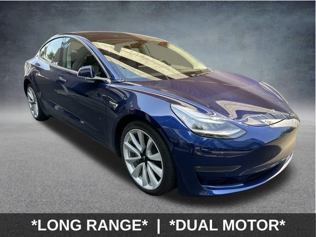 used 2018 Tesla Model 3 car, priced at $26,499