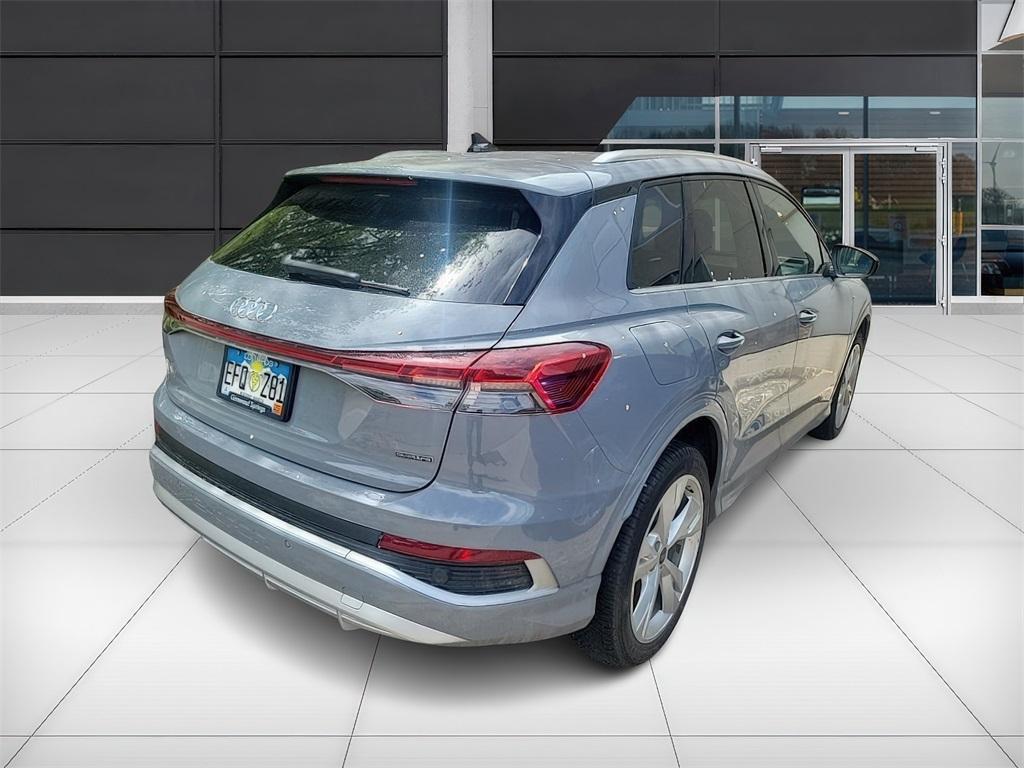 used 2023 Audi Q4 e-tron car, priced at $36,999