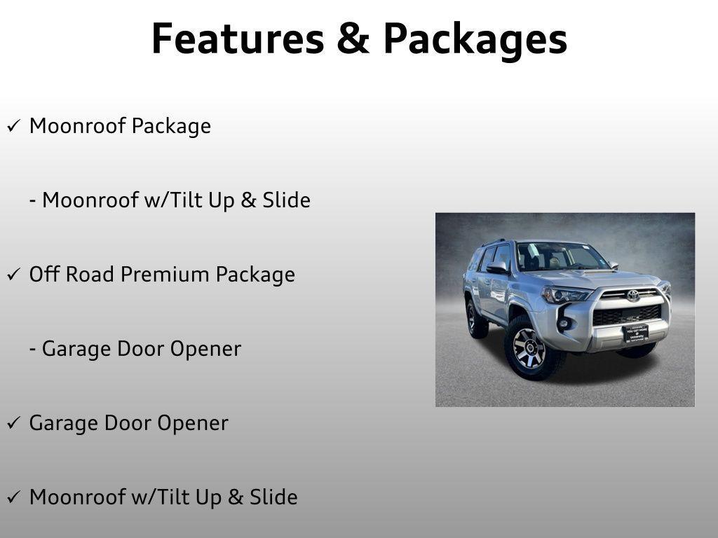 used 2023 Toyota 4Runner car, priced at $45,599