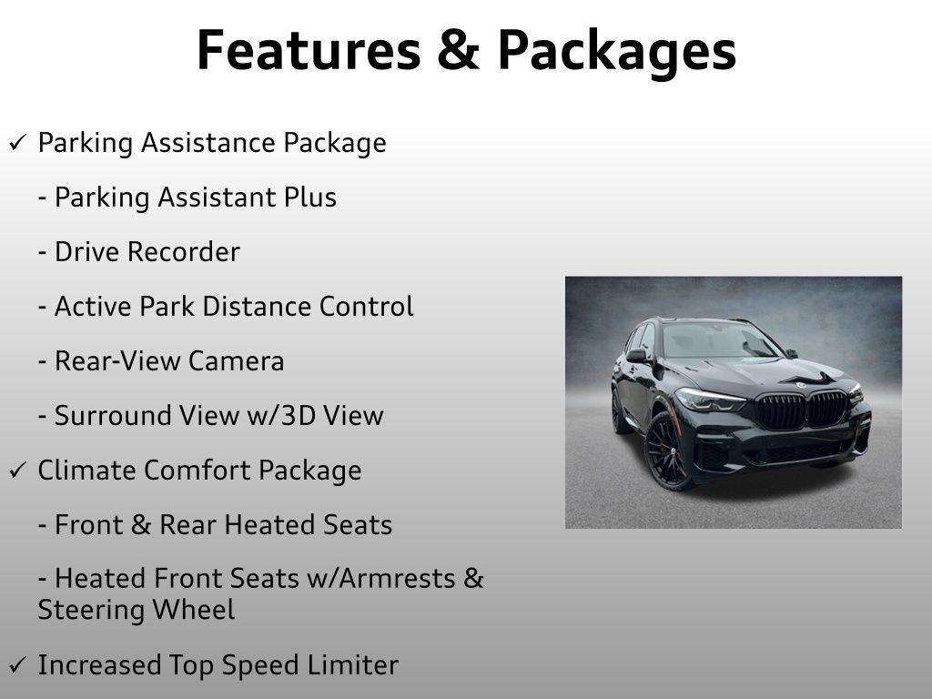 used 2023 BMW X5 car, priced at $55,899