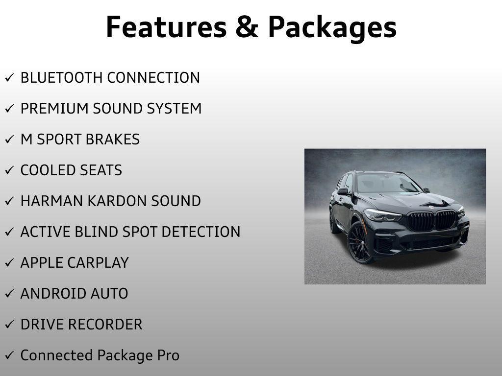 used 2023 BMW X5 car, priced at $55,899